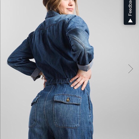 free people coveralls. - Picture 1 of 16
